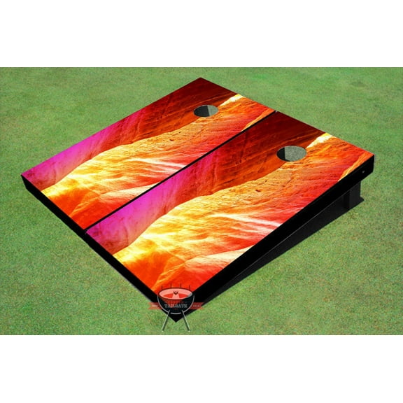 Slot Canyon Sun Set Theme Cornhole Boards