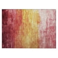 thumbnail image 2 of Addison Rugs Chantille Indoor/Outdoor Transitional Stripes Blush Washable Rectangle Rug, 1'8" x 2'6", 2 of 6