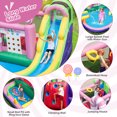 thumbnail image 7 of CIPACHO 9-in-1 Inflatable Sweet Candy Water Slide Park with 750W Blower, Kids Water Park Bounce House, Toddlers Boys Girls Backyard Party Gifts, 7 of 7