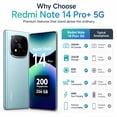 thumbnail image 5 of Xiaomi Redmi Note 14 Pro Plus 5G 256GB ROM 8GB RAM Dual SIM GSM Unlocked - Frost Blue, 5 of 10