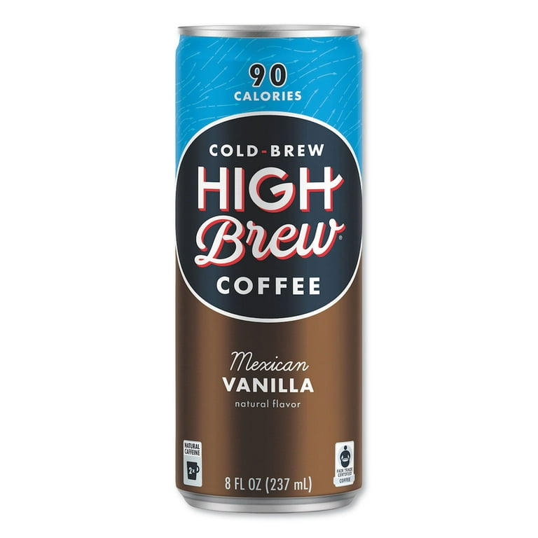 Cold Brew Coffee + Protein, Mexican Vanilla, 8 oz Can, 12/Pack Cold Brew Coffee + Protein, Mexican Vanilla, 8 oz Can, 12/Pack