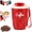 Red, variant on Coffee Vacuum Flask with Lid Handle & Temperature Display, Keep Hot/Ice for Home Office Outdoor Travel Drinkware