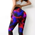 thumbnail image 4 of KDFJPTH Pants For Women Trendy Pilates Workout Running Yoga Leggings Running Print Tummy Control Yoga Booty Yoga Dark Yoga Leopard Yoga With Pocket Womens Pants, 4 of 9