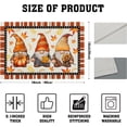 thumbnail image 4 of Fall Thanksgiving Placemats Set of 4，12x18 Inch Autumn Maple Leaves Gnomes Place Mats Farmhouse Table Mat for Seasonal Holiday Party Kitchen Dining Room Table Decor, 4 of 6
