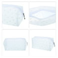 thumbnail image 3 of 1 Pc Bolsa Cosmética de Flores Conveniente para Mujeres para Vacaciones, Actividades al Aire Libre, Gimnasio EVA Blanca, 3 of 4