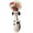 B-Free Size/B, variant on Dog Vase Quirky Pet Lover Flower Vase Funny Dog Home Decor Gift For Living Room Shelf Desk Office Entryway Decor Pet Lover Conversation Starter Desktop Table Decor Gift For Dog Lovers Room Accent