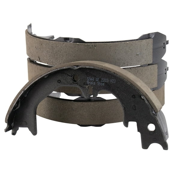 TRQ Rear Parking Brake Shoe Set Fits Select 2016 Lexus GX460 2005-2007 LX470 1991-2007 Toyota Land Cruiser