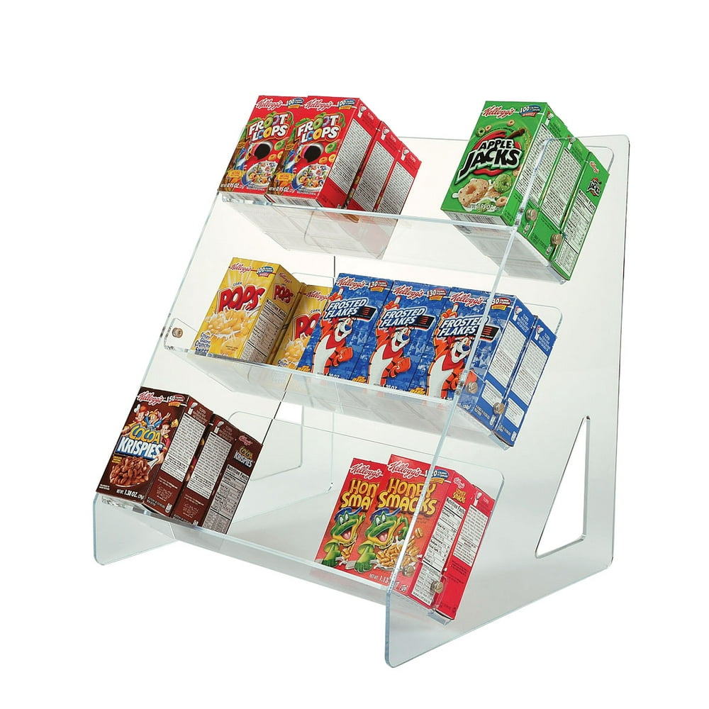 Cereal Box Display Breakfast Buffet Cereal Rack Mini Cereal Box