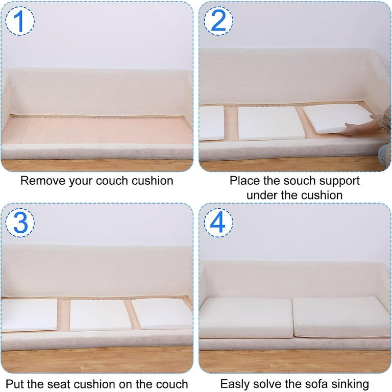 Set of 4 Couch Cushion Sag Repair Couch Sofa Cushion Support for