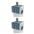thumbnail image 1 of Billuyoard Cubierta antipolvo multifuncional: tanto para el hogar como para el café Cubierta de la máquina Refrigerador Toalla doble encaje de encaje de mezclilla azul 70*170 cm, 1 2Conjunto, 1 of 6