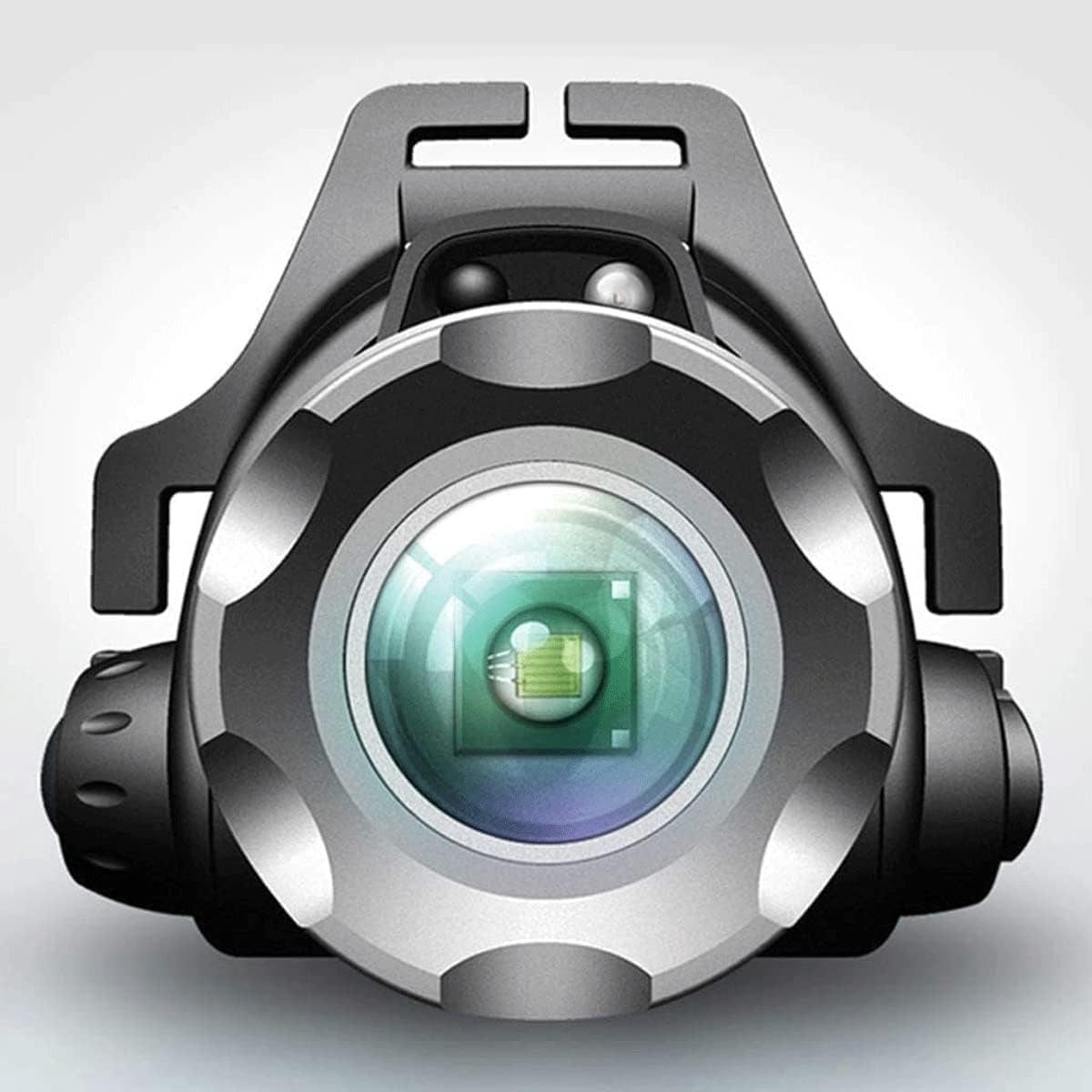RKXQT Headlamp Rechargeable Flashlight Running Camping and Outdoor Headlamps Head Lamp for Adults and Kids Running Hiking Clim Fishing