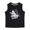 thumbnail image 2 of Wonder Nation Boys Graphic Tank Top and Shorts Sleep Set, 2-Piece, Sizes 4-18, 2 of 3
