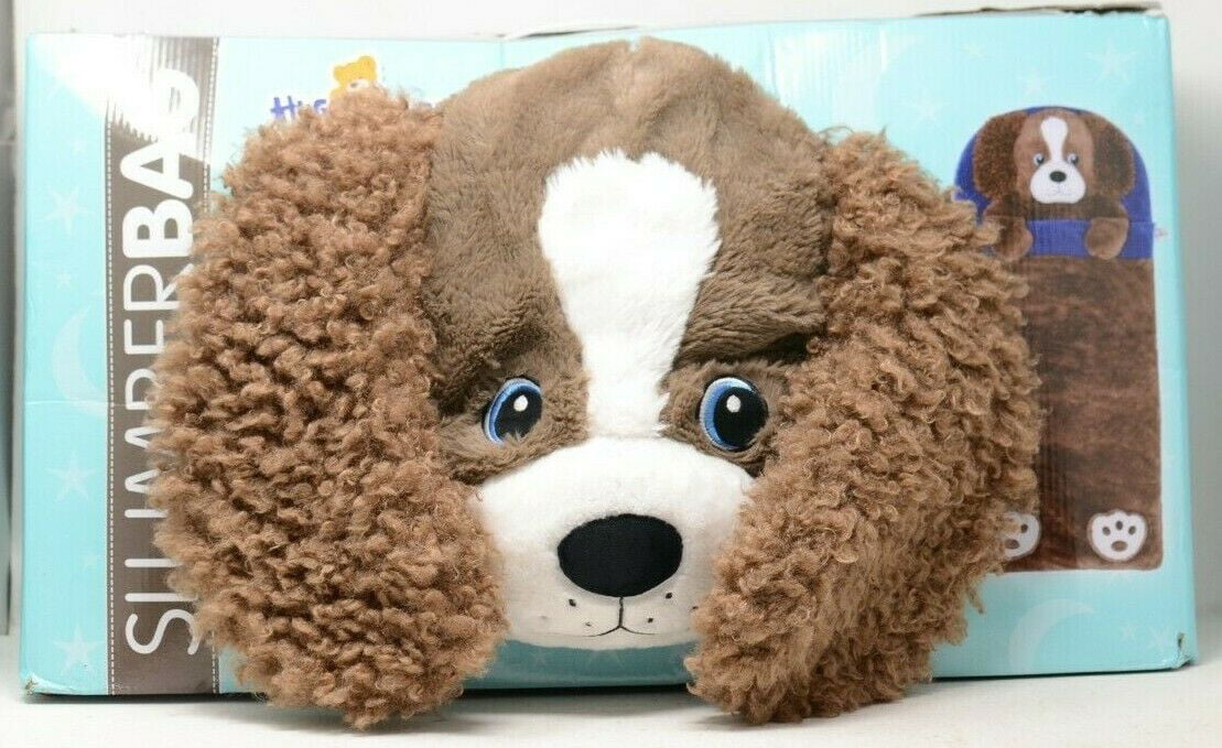 Hugfun Animal Slumber Bag Brown Dog