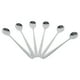 thumbnail image 1 of Cucharas de acero inoxidable Ecomeon 6pcs de Mango Largo color plata, 1 of 6