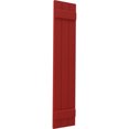 thumbnail image 3 of Ekena Millwork 10 1/2"W x 52"H Americraft Three Board (2 Batten) Exterior Real Wood Joined Board-n-Batten Shutters (Per Pair), Fire Red, 3 of 10