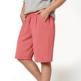 thumbnail image 2 of Quealent Boys Pull-on Relaxed Woven Short Watermelon Red for Size 5-6 Years, 2 of 4