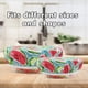 thumbnail image 4 of KDJ Reusable Bowl Covers Set of 3 Sizes Stretch Fabric Food Storage Lids Elastic Waterproof Dustproof Breathable Plate Covers for Fridge Table Car 26.5/20.5/16.5cm Colorful, 4 of 10