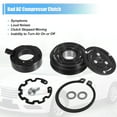 thumbnail image 6 of Unique Bargains 1 Set AC Compressor Clutch Kit Replace for SUBARU OUTBACK 2005-2009 6 CYL 3.0L, 6 of 6