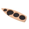 thumbnail image 3 of Support de Machine à Café en Bois Support de Mat d'Inviolabilité de Café Support de Machine à Café Support de Stockage en Hêtre Grand pour 58mm / 2.3in, 3 of 9