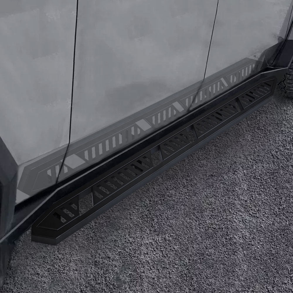 Running Boards Side Steps 2 PCS for Tesla Cybertruck,Exterior Brackets Nerf Bars for Tesla Cybertruck Accessories