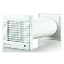 Bathroom Exhaust Fan Kit for Through the Wall Ventilation 5 in. Duct Diameter