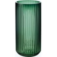 thumbnail image 1 of Jarrón DECORPIA Premium de cristal verde grueso de 25 cm, 1 of 7