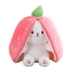 thumbnail image 2 of Juguete de peluche de conejo con cremallera, colección de dibujos animados encantadores de orejas largas, almohadas suaves para dormir, juguete de 25cm rosa Hugo muñeco de conejo, 2 of 10