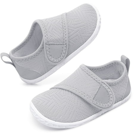

L-RUN Kids Boys Girls Water Shoes Quick Dry Barefoot Beach Shoes for Swim Walking Toddler