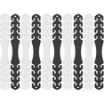 thumbnail image 1 of 10 PCS Silicone Adjustable Soft Mask Hook (Black, Transparent), 1 of 1