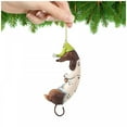 thumbnail image 4 of Adorno de árbol de Navidad para el hogar, colgantes de perro Dachshunds, artesanía 2D para fiesta navideña, 2023, 4 of 4