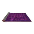 thumbnail image 2 of Ahgly Company Indoor Round Abstract Pink Modern Area Rugs, 7' Round, 2 of 4