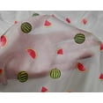 thumbnail image 4 of oneOone Silk Tabby Fabric Watermelon Fruit Printed Fabric 1 Yard 42 Inch Wide, 4 of 4