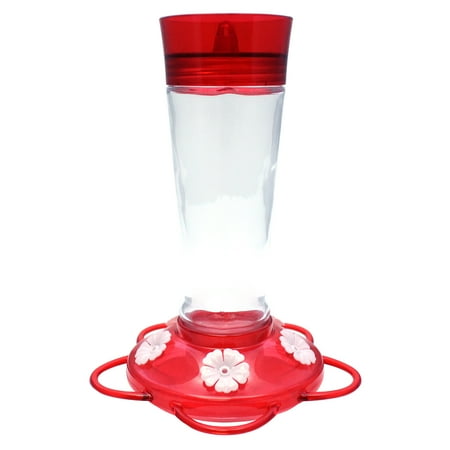 UPC 815562013500 product image for More Birds Ruby Glass Bottle Hummingbird Feeder  10-Oz Nectar Capacity | upcitemdb.com