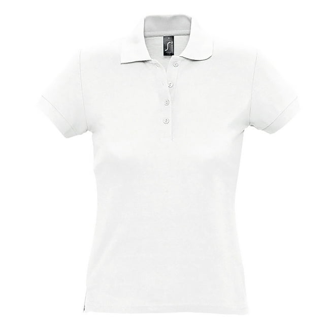 Sol's Polo Piqué à Manches Courtes pour Femmes Passion