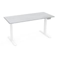 thumbnail image 5 of Monoprice Table Top for Sit-Stand Height Adjustable Desk Frame, 6ft, White, Enough Room for PC or Laptop, Monitors, Keyboard - Workstream Collection, 5 of 5