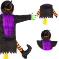 thumbnail image 4 of Crashing Witch Decor 23356+21215+ (Piernas Pelo) Púrpura Naranja, 4 of 9