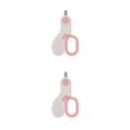 thumbnail image 3 of Methold Cortaúñas profesional para mascotas con luz LED Línea de sangre Herramienta de aseo Tijeras de superficie curva Recortadora Rosado 2Conjunto, 3 of 6