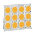 thumbnail image 4 of Chip LED de 12 piezas fuente de luz COB chip LED redondo de alta potencia 12W 36-41V 1080LM para iluminación interior de bricolaje sustrato de metal de aluminio ANGGREK Otros, 4 of 8