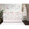 thumbnail image 2 of Watercolor Floral Pink Crib Bedding Set, 2 of 4