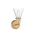 thumbnail image 3 of Trade Winds Lighting TW110039-NB Scott Wall Sconce in Natural Brass, 3 of 5