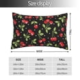 thumbnail image 2 of Balery Sweet Red Cherry Funda de Cojín Estampada, Regalos para Mujeres, Regalos de Amor para Ella, Regalos para Novia o Esposa, Funda de Almohada-14"x20", 2 of 6