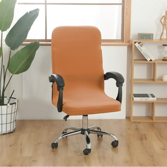Dvkptbk Computer Office Chair Covers, Protective & Stretchable Universal Chair Cover, Soft and Comfortable Gaming Chair Covers, Non Slip Thick Chair Slipcover