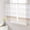 Brown, variant on Brown Stripe Sheer Curtains 45 Inches Length 2 Panels Set, Window Sheer Curtains for Living Room/Bedroom, Modern Rustic Horizontal Brown Striped Light Filtering Rod Pocket Curtain 52''x45''x2