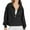 1# Black cheap stuff under 5 dollars, variant on Dyegold Womens Oversized Half Zip Pullover Long Sleeve Sweatshirt Quarter Zip Trendy Hoodie Ouffits Teen Girls Fall Clothes