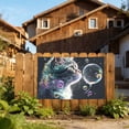 thumbnail image 6 of Cat Blow Bubbles Four Hole Decorated Banner Flag for Garden Yard Home Decoration Indoor Outdoor 3x5 Ft, 6 of 7