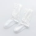 thumbnail image 7 of WTXUE Slouchy Socks, Women Autumn and Winter Matching Lace Thickened Warm Mid Tube Socks Women Thick Socks, White, 7 of 7