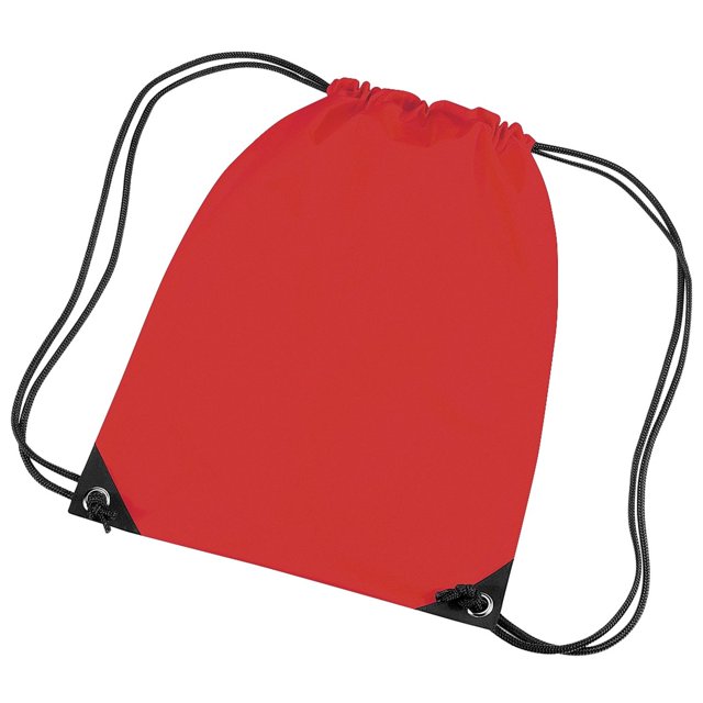 Bagbase Premium Gymsac Water Resistant Bag (11 Litres) (Pack Of 2)