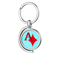 thumbnail image 1 of wealth sun a poker Rotating Keychain Metal Keyring Holder, 1 of 2
