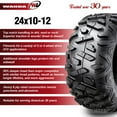 thumbnail image 2 of WANDA UTV ATV Tire 24x10-12 24x10x12 255/60-12 6-Ply Bighorn Style 10423, 2 of 6