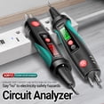 thumbnail image 3 of ANENG ANENG A3012 Testeur de Tension Intelligent - Analyseur de Circuit AC/DC Double Usage avec Détection de Phase, Test de Fuite et Protection contre les Surcharges, Noir+vert, Prise US (Batterie Non Incluse), 3 of 6